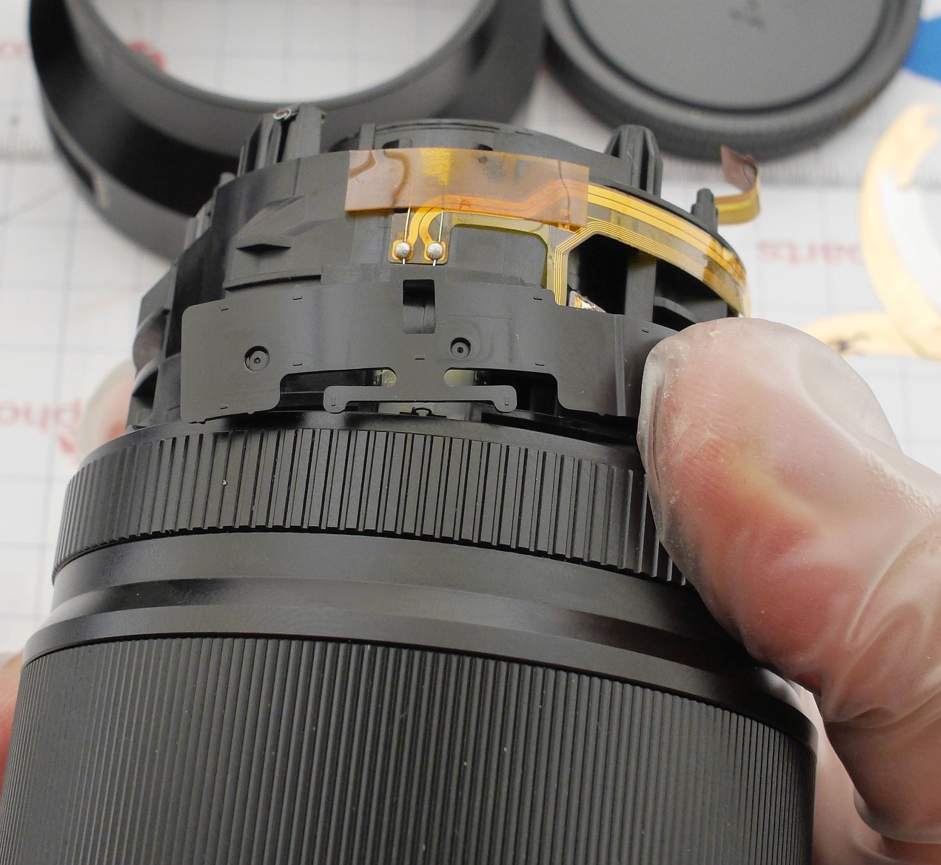 Sony FE 35mm 1.4ZA ремонт мотора фокусировки и странности